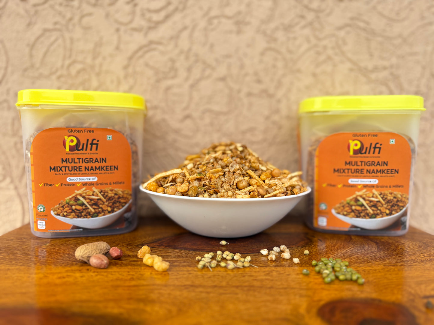 Multigrain Mix Namkeen Jain Special (pack of 2 X 350 gm)